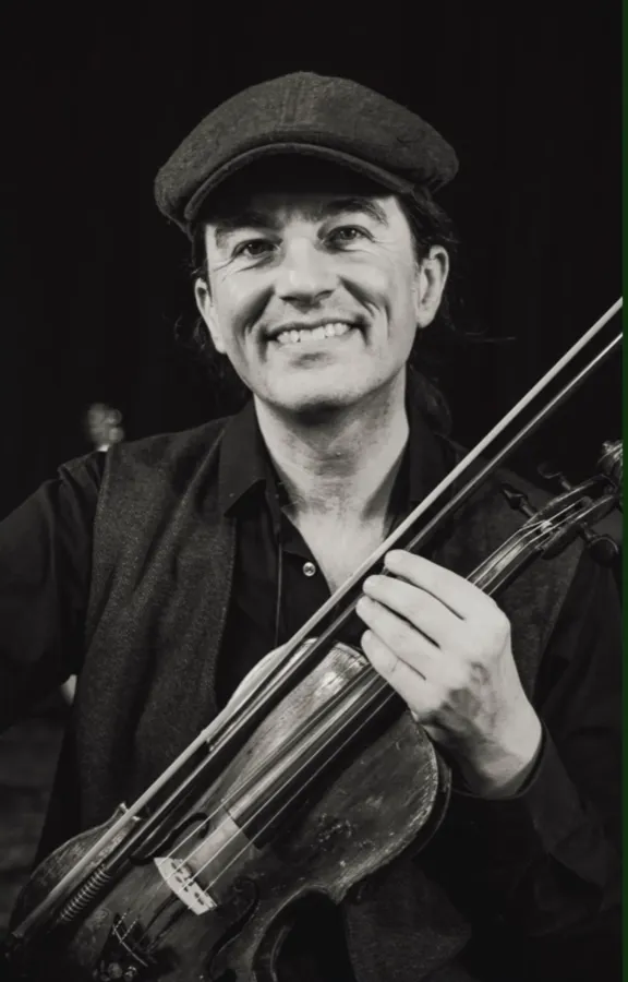 Frank mit seiner Fiddle